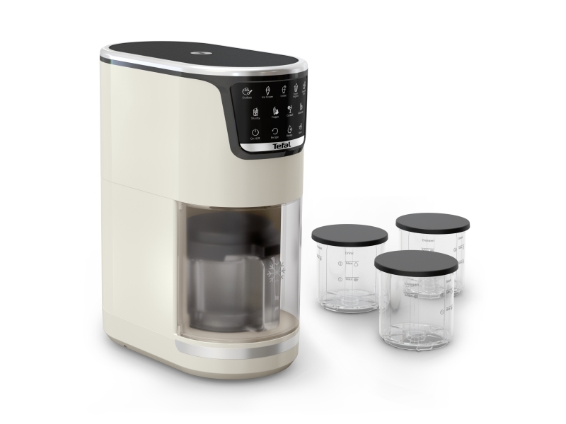 Tefal Dolci IG602AE0, Traditionel ismaskine, 1,4 L, 1 skåle, Hvid, Rise, Plast