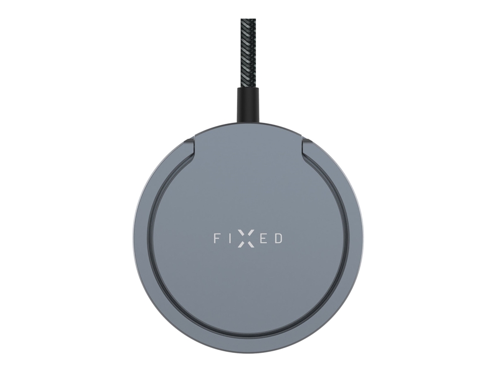 Fixed Magpad Pro Kabelloses Ladegerät Mit Qi2, Magsafe-Unterstützung Und Ladestation, 15 W, Grau
