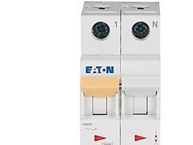 Eaton Automatsikring, MCB, 1P+N, 13A, C-karakteristik, 10kA, , 2 modul