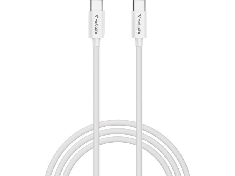 Verbatim 32409, 3 M, Usb C, Usb C, Usb 2.0, 0,48 Gbit/S, Weiß