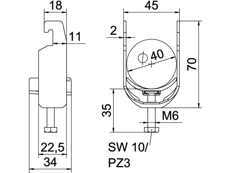 Ed-Bbs-Schelle 1-F. 34-40Mm
