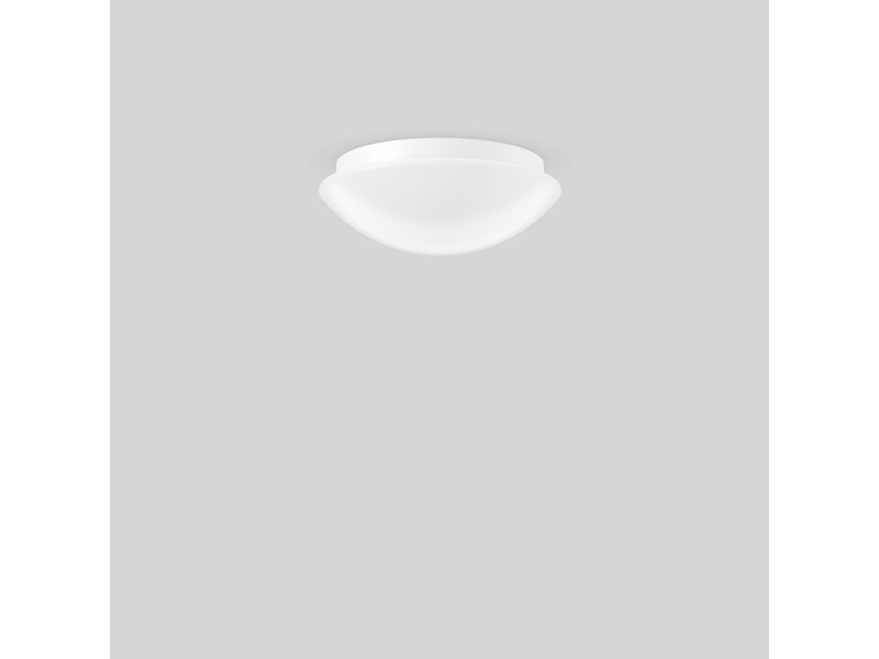 Rzb Flat Polymero Ip44, Fluorescerende, 830 Lm, Ip43, Hvid