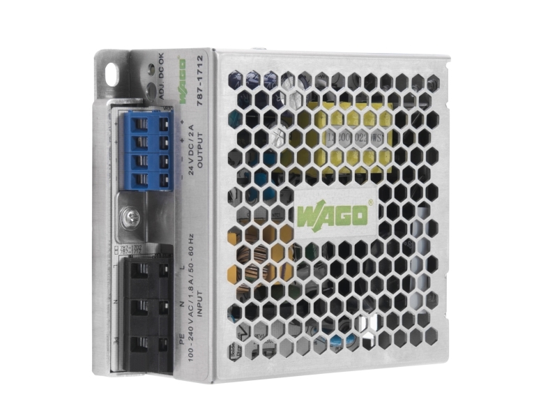 Wago 787-1712, 60 W, 90 - 264 V, 47 - 63 Hz, 0.6 - 1.2 A, Passiivinen, 10 ms