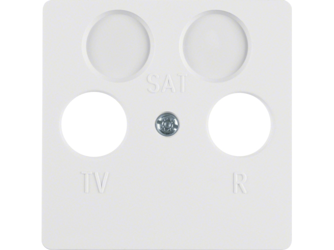 Berker 148609, Weiß, Thermoplast, Konventionell, Berker, Glänzend, Ip44