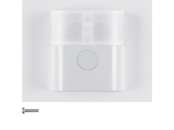 Berker 85341279, Infrarød Sensor, Væg, Hvid, 1000 Lux, 1,1 M, Berker K.1