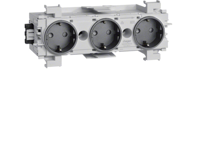 Hager Gs30019011, Graphit, Ip20, 250 V, 10 Stück(E)