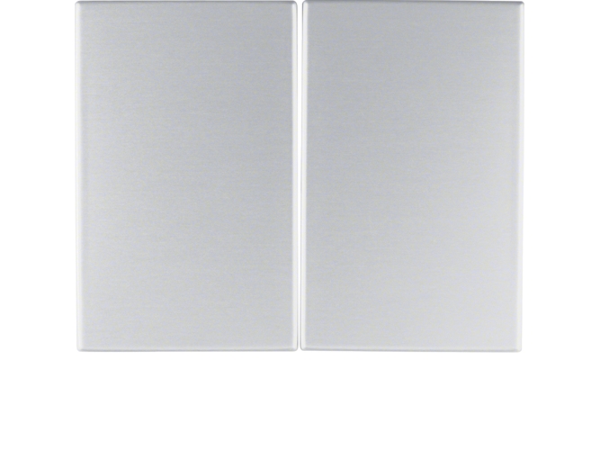 Berker 14357003, Knapper, Aluminium