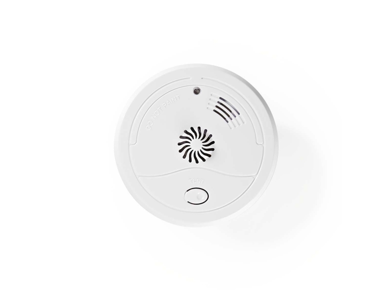 Nedis Varmealarm | Batteri | Batteri levetid op til: 7 År | EN-overensstemmelse: EN 54 | Med testknap | 85 dB | ABS | Hvid