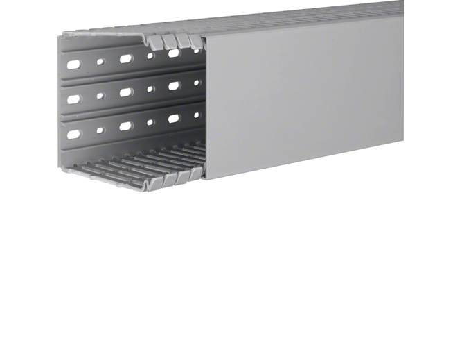 Hager Ba7100100, Kabelkanal, Grå, Pvc, V0, En50085-2-3, 100 Mm
