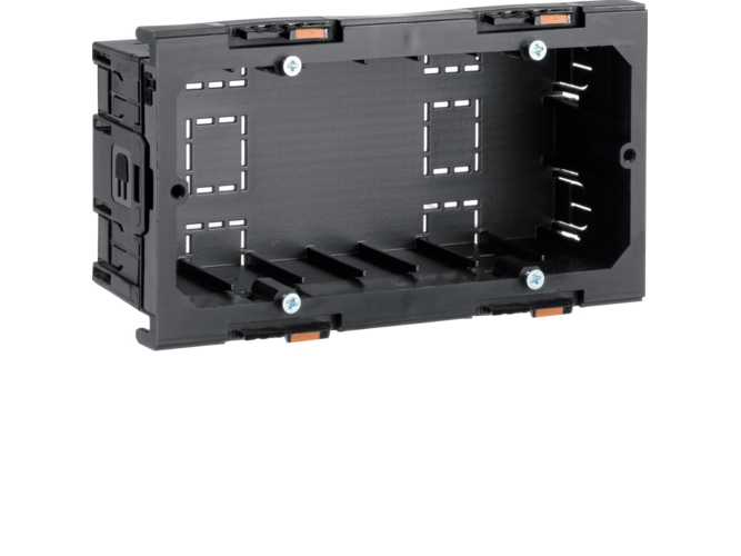 Frontmontierte Kanaldose 80 Mm, Europa-Schuko-Doppelsteckdose G2860