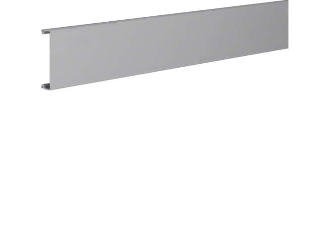Hager Ba70602, Kabelbakke Cover, Grå, Pvc, 60 Mm, 2000 Mm