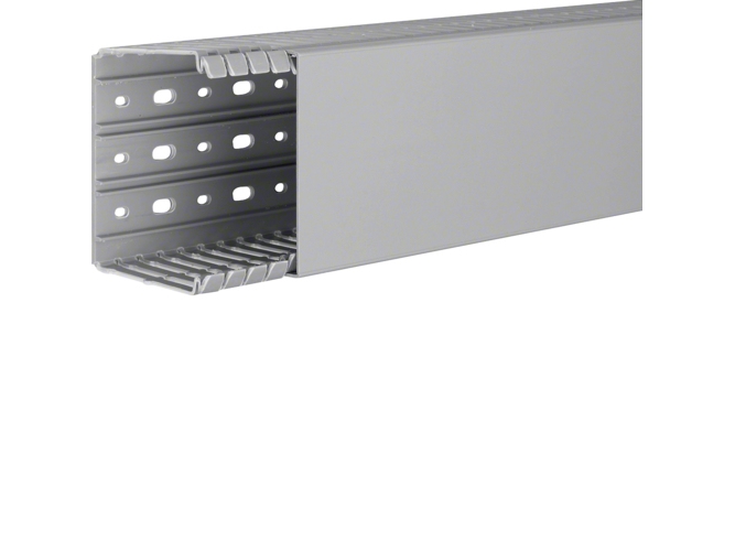 Hager Ba780100, Kabelkanal, Grå, Pvc, V0, En50085-2-3, 100 Mm