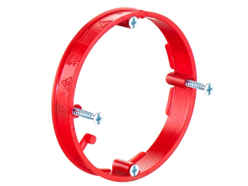 Kaiser 1155-71, Ring, Plast, Rød, 10 Stk, 6,7 Cm, 7 Cm