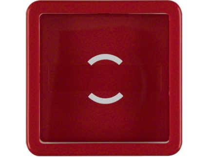 Berker 1295, Rot, Ip44, Drucktasten-Schalter