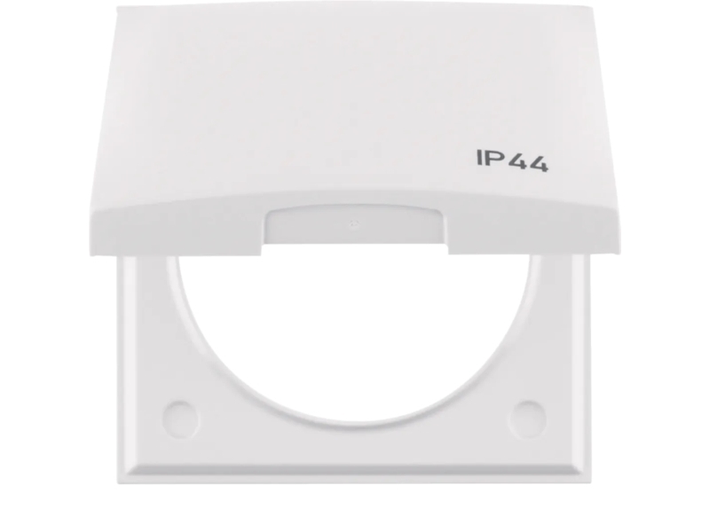 Berker 918282599, Hvid, Termoplast, Skrueløs, Berker, Blank, Integro Flow