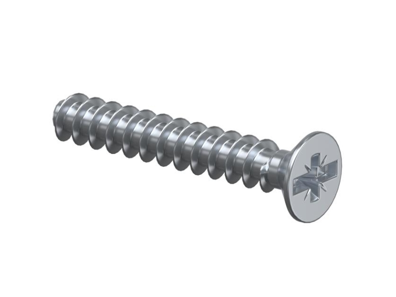 Skrue til Europadse, 3,2 L=20 mm, 2472-20 (Pakke 10 stk)
