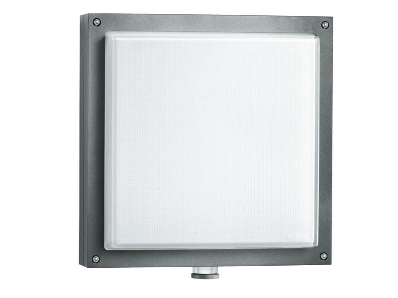 Steinel L 690 S Pmma, Wandbeleuchtung Für Den Außenbereich, Anthrazit, Aluminium, Kunststoff, Ip44, Eingang, Fassade, Pfad, Ii