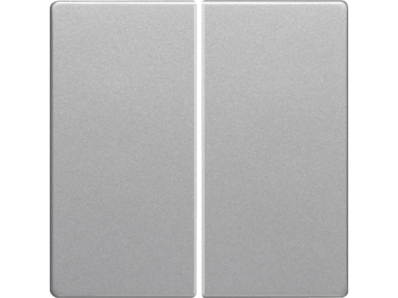 Berker Wippe 2Fach Q.1/Q.3 Alu Samt, Lackiert, Wippe, Aluminium, Duroplast, Q.1/Q.3, 10 Stück(E)