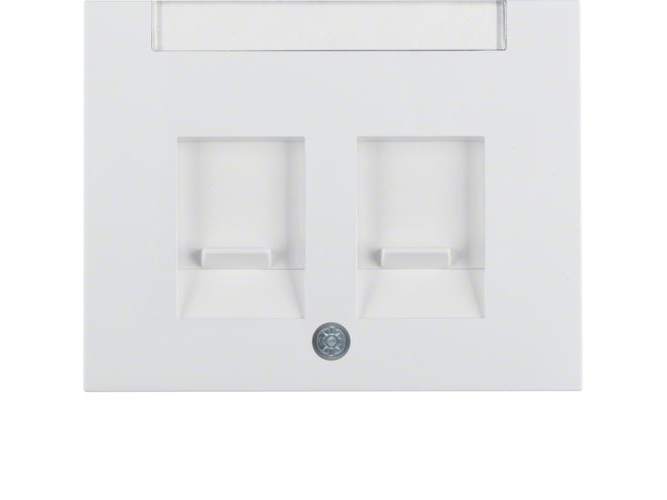 Berker 11827009, Hvid, Termoplast, Konventionel, Berker, Blank, K.1