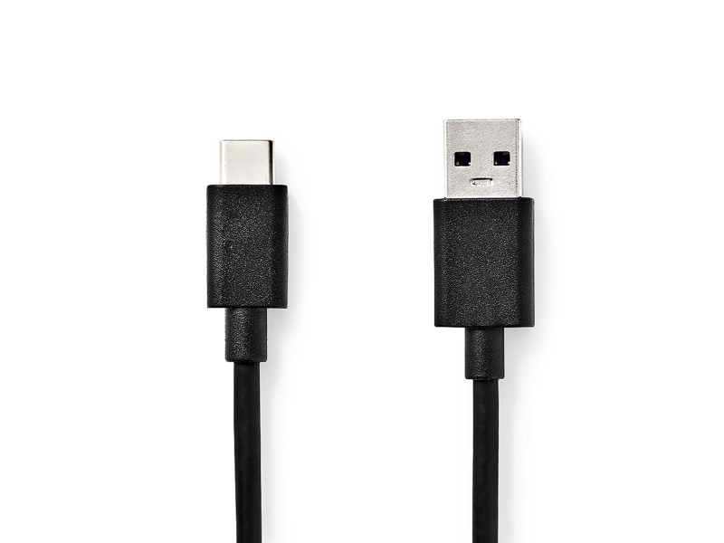 Nedis Ccgw61600bk10, 1 M, Usb A, Usb C, Usb 3.2 Gen 1 (3.1 Gen 1), Schwarz