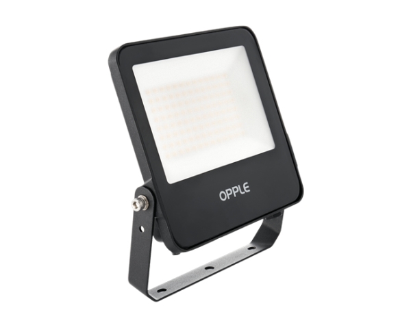 OPPLE Lighting Re170-50W-840-BL, Svart, IP66, Gjuten aluminium, Polykarbonat, Härdat glas, I, IK07, 1 m | Belysning - Utomhusbelysning - Strålkastare | GameStuff