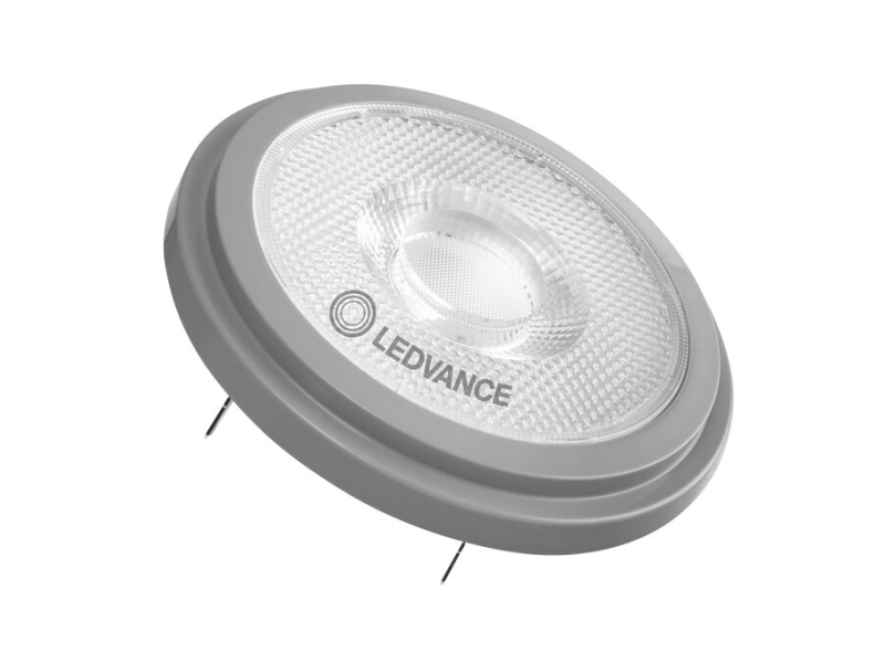 Osram LED-Reflektorlampe AR111 G53 9 LEDAR111754011.7930, 11,7 W, 75 W, G53, 800 lm, 40000 h, Lämmin valkoinen