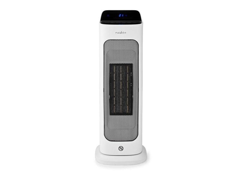 Nedis HTFA20WTW, Elektrisk konvektionsvärmare, Keramiska, Android, iOS, 1,5 m, inomhus, Golv | VVS Artiklar - Uppvärmning - Värmeapparater | GameStuff