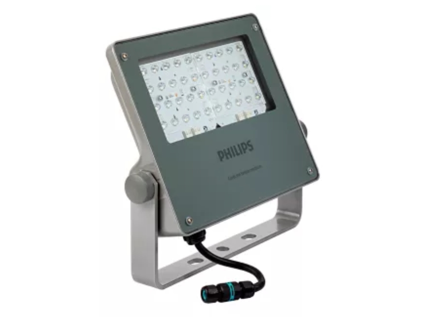 Philips Bvp125 Led80-4S/830 Psu Ofa52 Alu C1kc3, Firkant, Loft/Væg, Embedded, Grå, Aluminium, Glas, Ip66