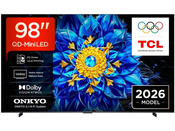 Tcl P8l 98P8l, 2,49 M (98"), 3840 X 2160 Pixel, Qd-Mini Led, Smart-Tv, Wlan, Schwarz