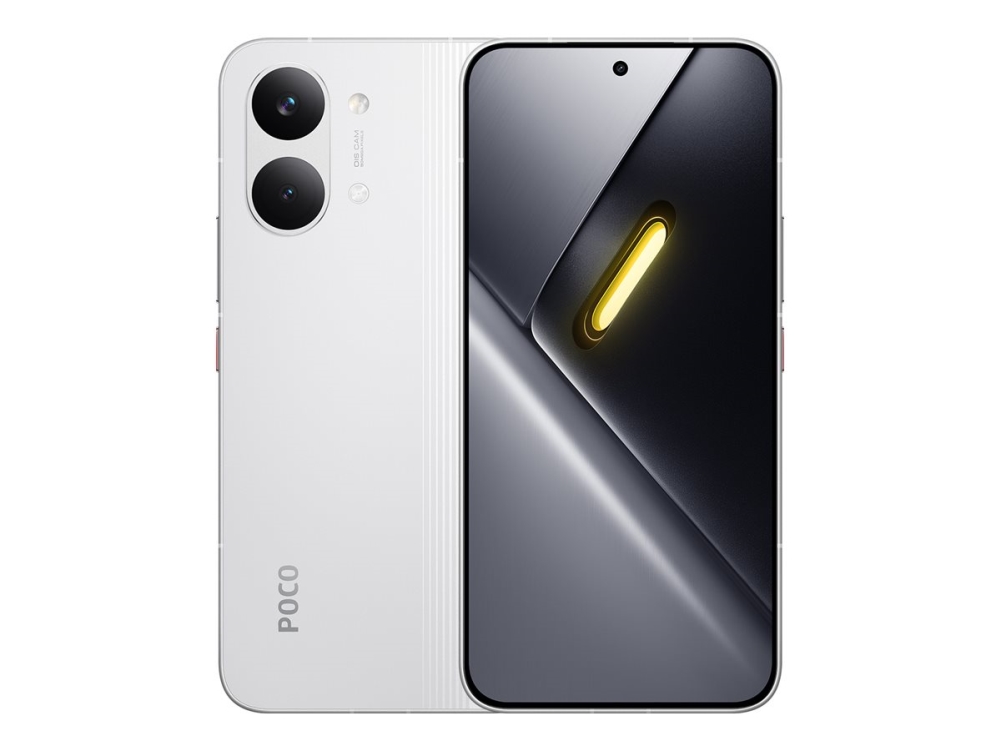 Xiaomi POCO X8 Pro Max – 5G smartphone – dual-SIM – RAM 12 GB / Intern hukommelse 256 GB – OLED-skærm – 6.83 – 2772 x 1280 pixels (120 Hz) – 2x bagkameraer 50 MP, 8 MP – front camera 20 MP – hvid