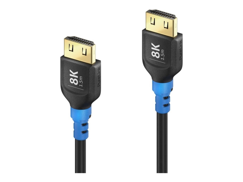 Purelink Flexinstall Series - Ultra High Speed - Hdmi-Kabel - Hdmi Han Til Hdmi Han - 1.5 M - Tripel-Afskærmet - Sort - 8K60 Hz Support, Op Til 48 Gb