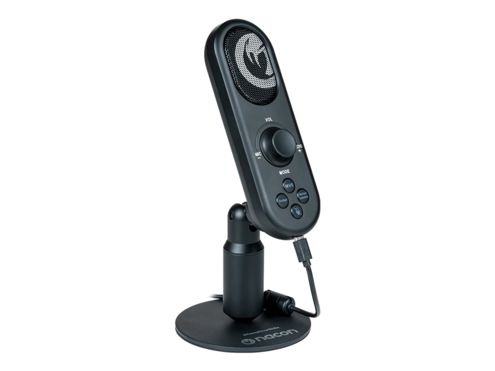 Nacon Pcstreamingmic, Podcast-Mikrofon, Kabelgebunden, Usb / 3,5 Mm, Schwarz, 1,1 M, Windows 10, Windows 11