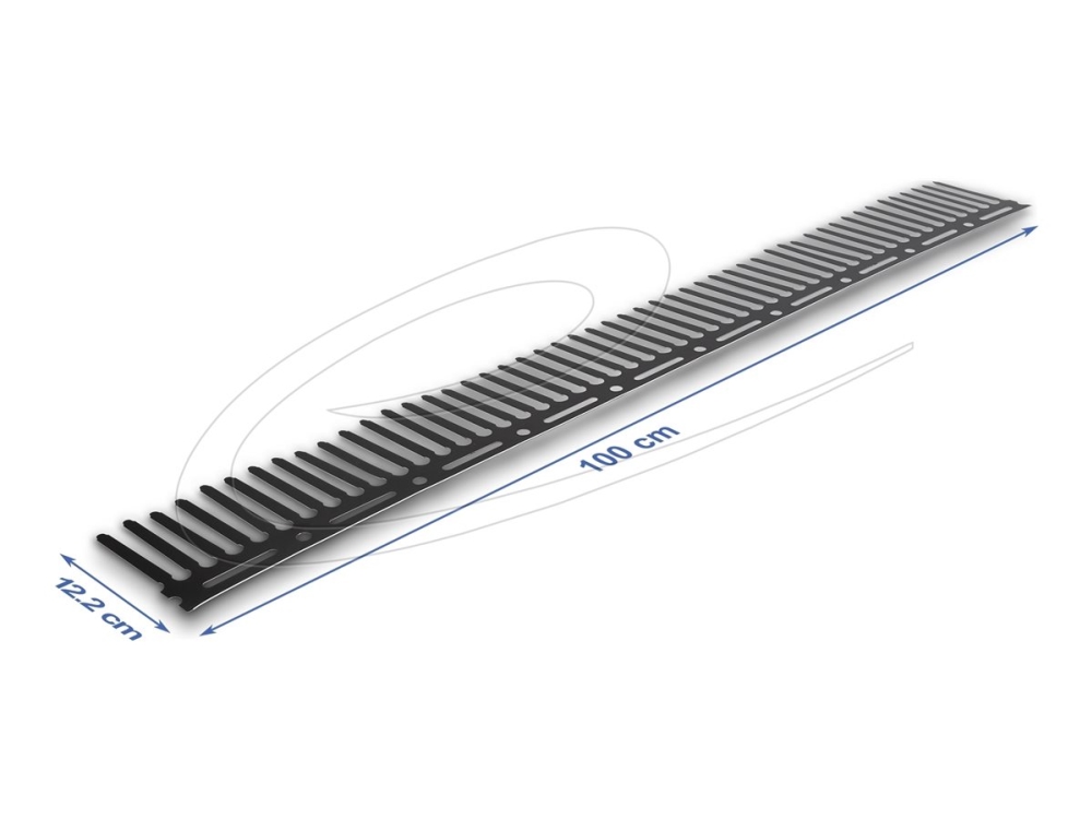 Delock Dyreafvisende Barriere / Dueafvisende Til Fotovoltaiske Systemer 1 M - 2 Stk. Brun (122 Mm)