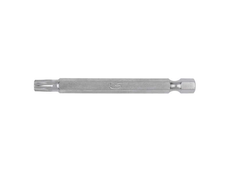 Ks Tools 911.3380, Torx, T8, Nikkel, Din 3126, Iso 1173 - E 6,3, 75 Mm, 110 G