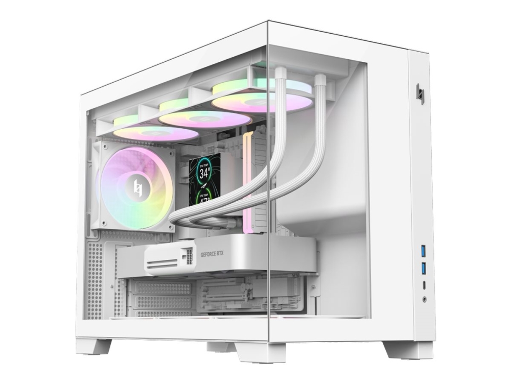 Gamemax Nex C33 Wh Pc-Gehäuse Weiß