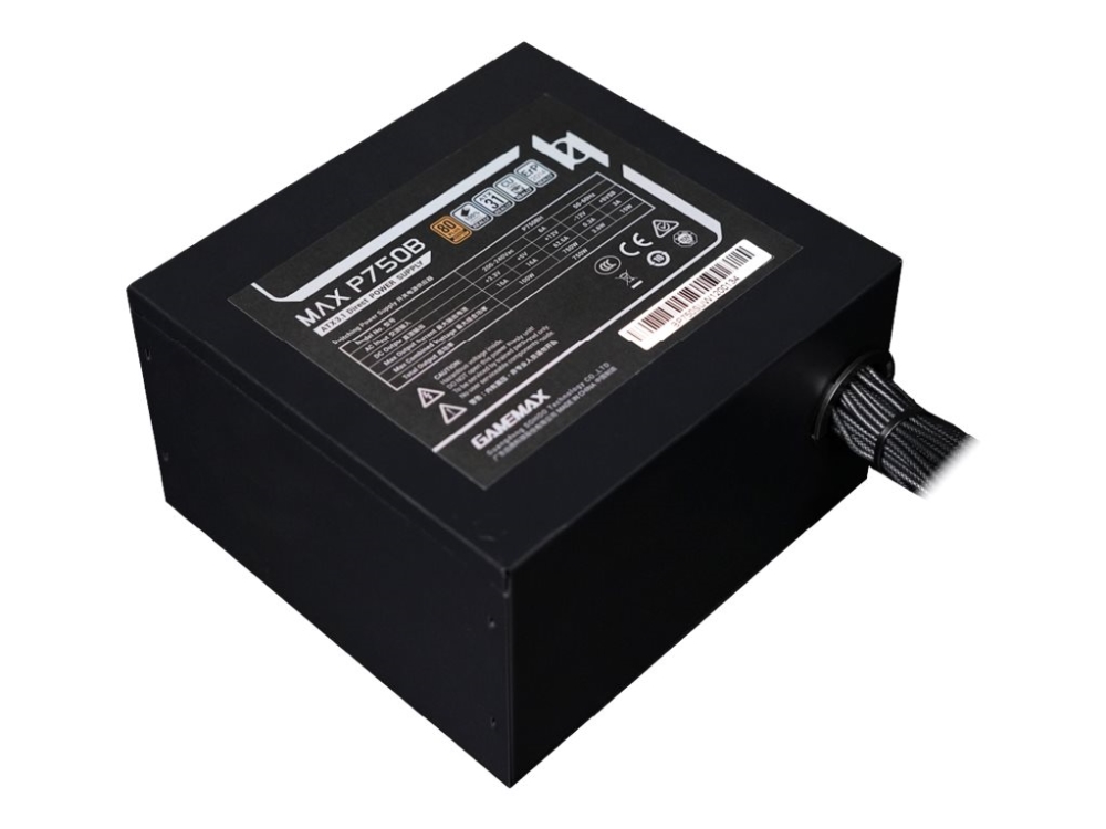 Gamemax Netzteil Max P750b 750 W Bronze Non-Modular