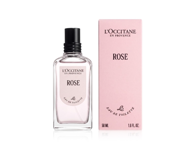 L'occitane Rose Eau De Toilette 50Ml Refreshing & Romantic Floral Perfume