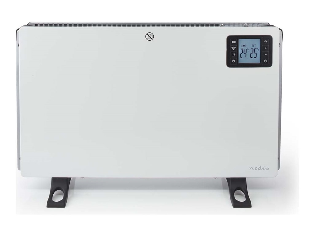 Nedis – Varmer – frittstående – 2 kW – hvit