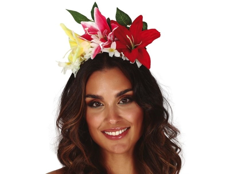 Hårbøjle Med Blomster