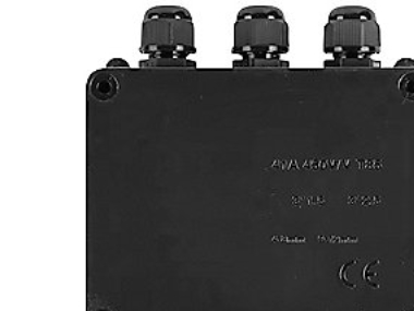 Sawux strømforsyning PSU med 3 separate udgange, 24V/10W. Tilsluttes via 230V.