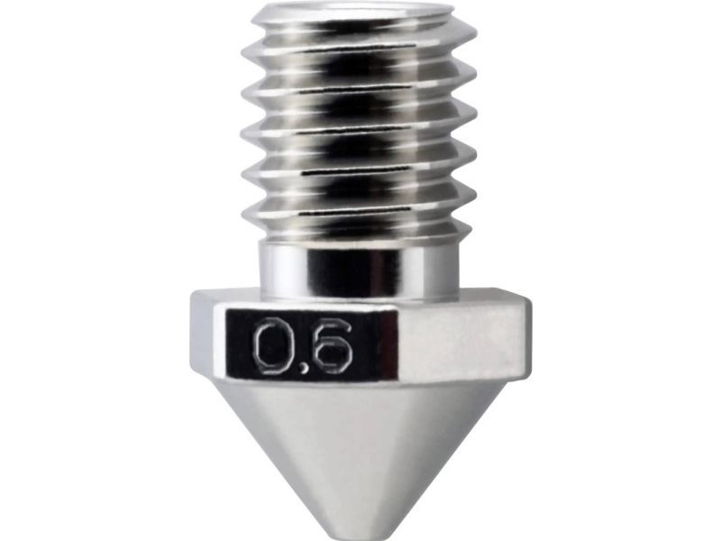 Micro Swiss Brass Plated Wear Resistant Nozzle for Flashforge Creator Pro 3