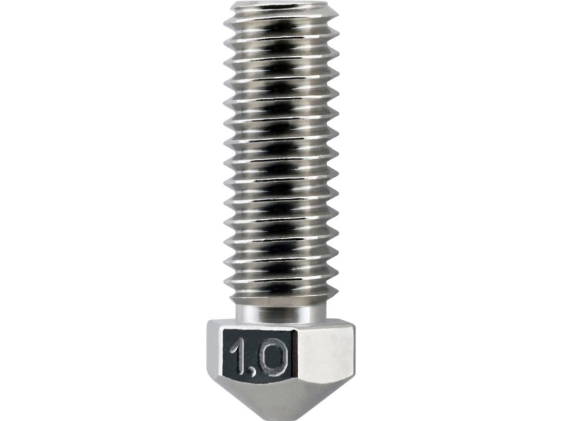 Micro Swiss päällystetty kulutusta kestävä High Flow Volcano yhteensopiva / Artillery Sidewinder 1.75mm suutin - 1,0 mm
