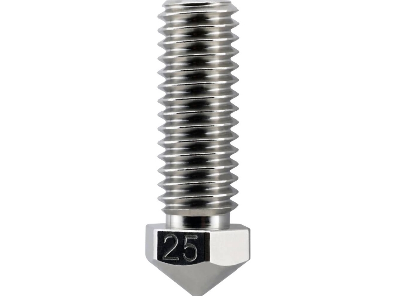 Micro-Swiss 3D-Druckerdüse 0,25 Mm Plated Wear Resistant High Flow Volcano Kompatibel 2,85 Mm Düsen M2556-025