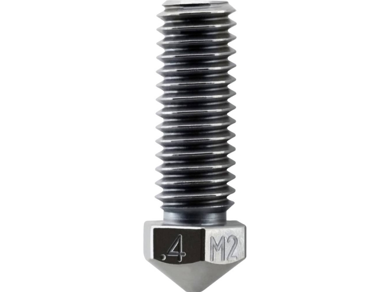 Micro-Swiss 3D-Düse 0,4 Mm M2 Gehärteter High-Speed-Stahl High Flow 1,75 Mm Nozzle M2502-04
