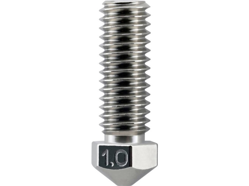 Micro-Swiss 3D-Düse 1,0 Mm Plated Verschleißfest High Flow Volcano Kompatibel 2,85 Mm Nozzles M2556-10