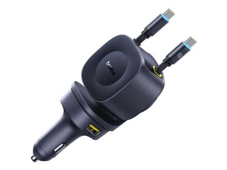 Baseus Primetrip Vr2 Max, Auto, Zigarettenanzünder, 0,8 M, Schwarz