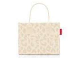 Reisenthel Daily Shopper Xs, Beige, Hvid, Polyester, Mulepose, Mønster, 4 L, 210 Mm