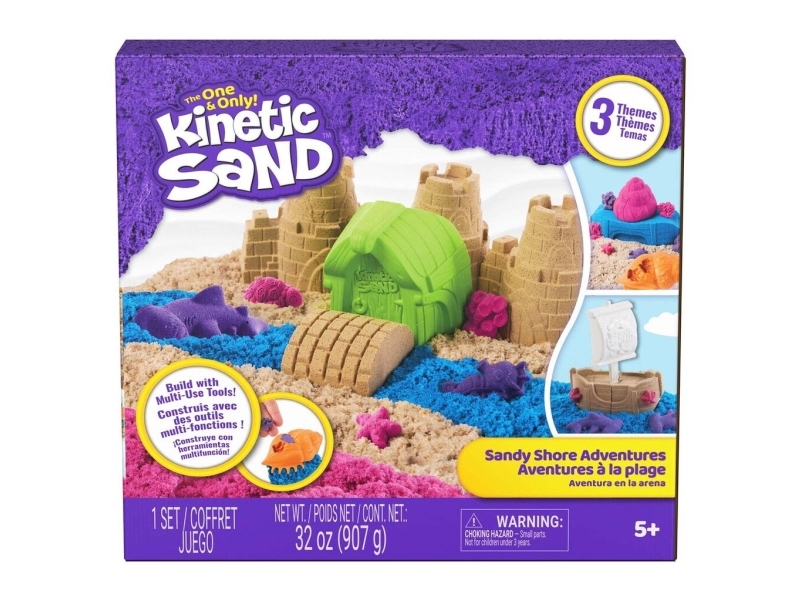 Kinetic Sand Sandy Shore Sæt