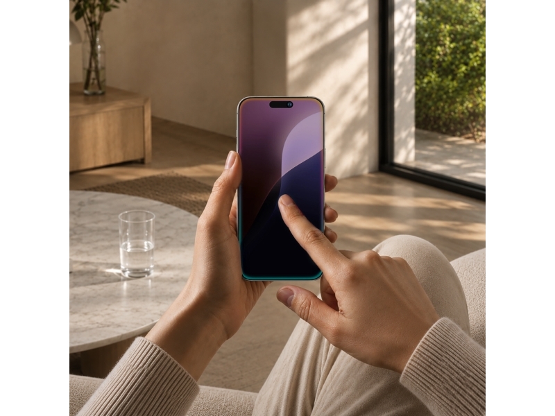 Amazingthing Titan Privacy Fusionfilter 7 Privatlivsbeskyttelsesglas Til Iphone 17 Air