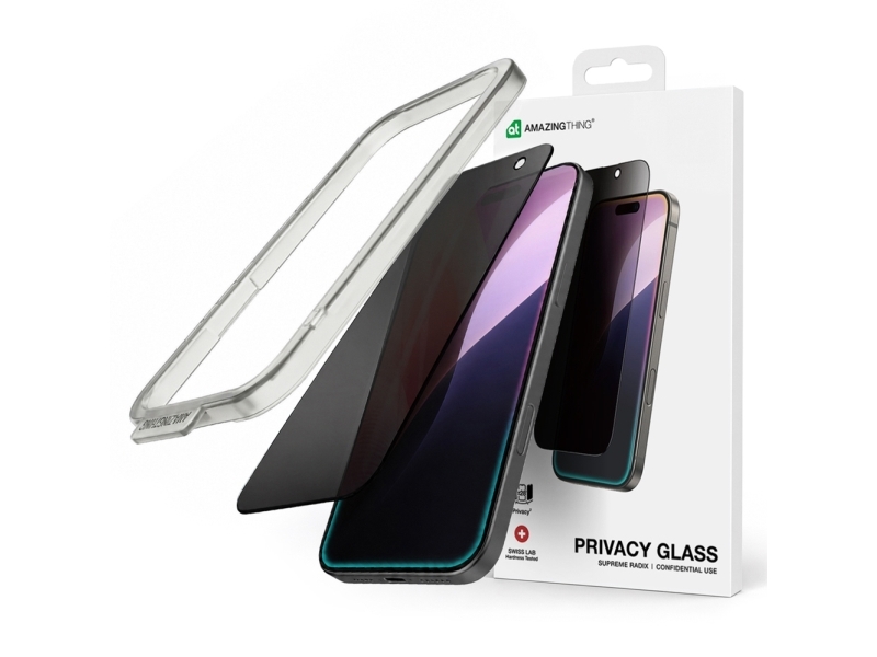Amazingthing Titan Privacy Fusionfilter 7 Datenschutz Gehärtetes Glas Für Iphone 17 Pro Max